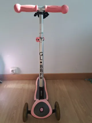 Patinete infantil 3 ruedas luces delanteras