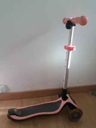 Patinete infantil 3 ruedas luces delanteras