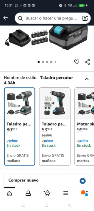 Atornillador Cecoraptor Brushless 20V
