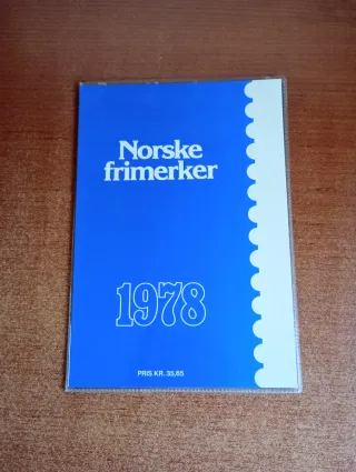 Emisión Oficial Sellos Noruega 1978