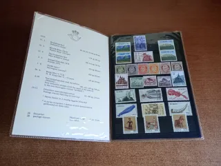 Emisión Oficial Sellos Noruega 1978