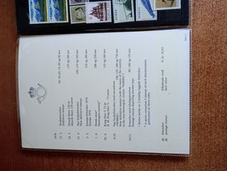 Emisión Oficial Sellos Noruega 1978