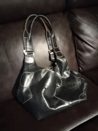 Bolso Negro Piel Tous perfecto estado.