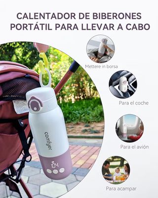 Calienta Biberones Portátil 80W