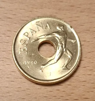 Moneda 25 Pesetas Barcelona '92