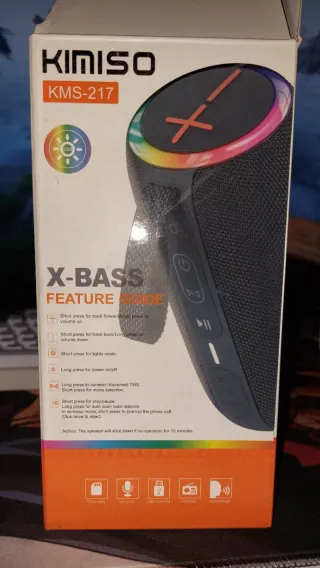 Altavoz Bluetooth Kimiso KMS-217 Camuflaje