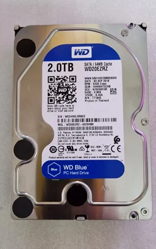 Disco Duro WD 2TB Blue WD20EZRZ
