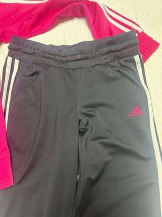 Conjunto Chándal Adidas Rosa y Negro