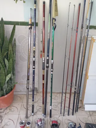 Equipo de pesca completo