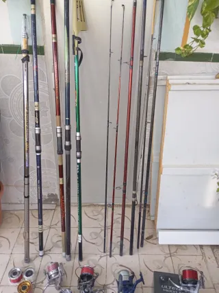 Equipo de pesca completo