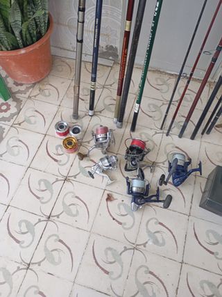 Equipo de pesca completo