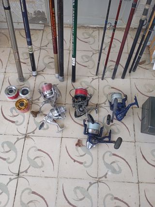 Equipo de pesca completo
