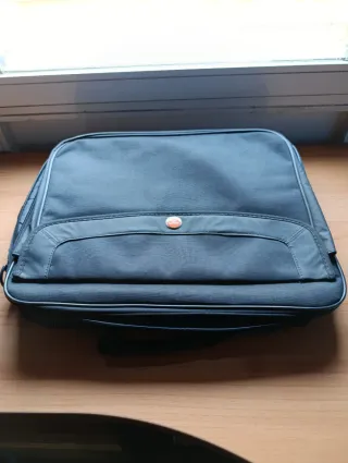 Portátil maletín negro para transportar