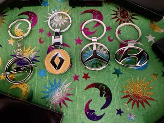 Lote 4 Llaveros Coches