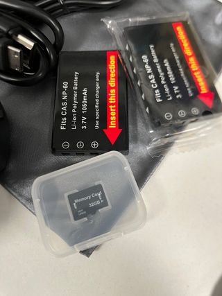 Cámara Compacta 4K Negra