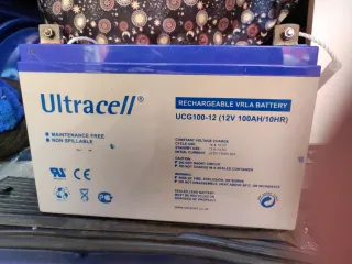 Batería Ultracell UCG100-12 100Ah 12V