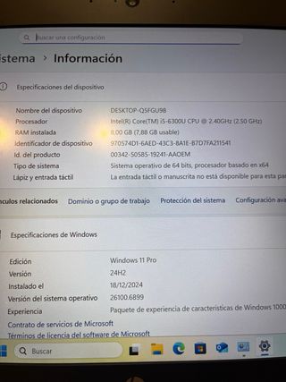 Portátil HP Elitebook G3 Plata
