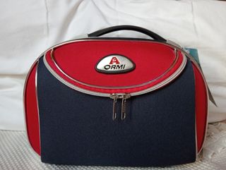 Beauty case ORMI blu e rosso