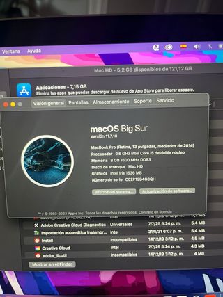 MacBook Pro Apple Usado