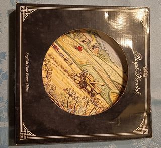 Piatto decorativo porcellana inglese