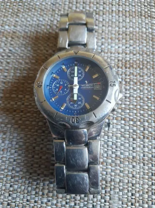Reloj Viceroy Cronógrafo Azul y Plateado