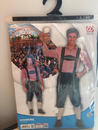 Disfraz bávaro Lederhosen M/L