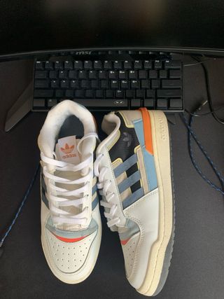 Adidas Forum Low Zapatillas Azul Blanco