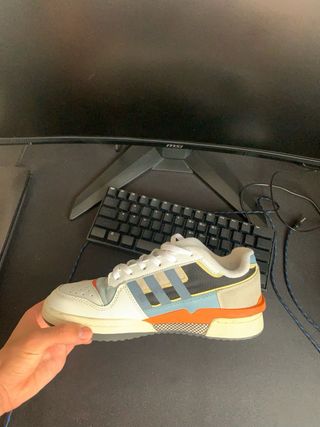 Adidas Forum Low Zapatillas Azul Blanco