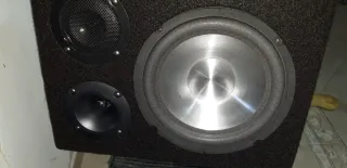 Altavoz 300 wats.
negro con asa