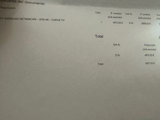 Samsung QE75Q8CAM – 75″ QLED 4K HDR1500 Curvo