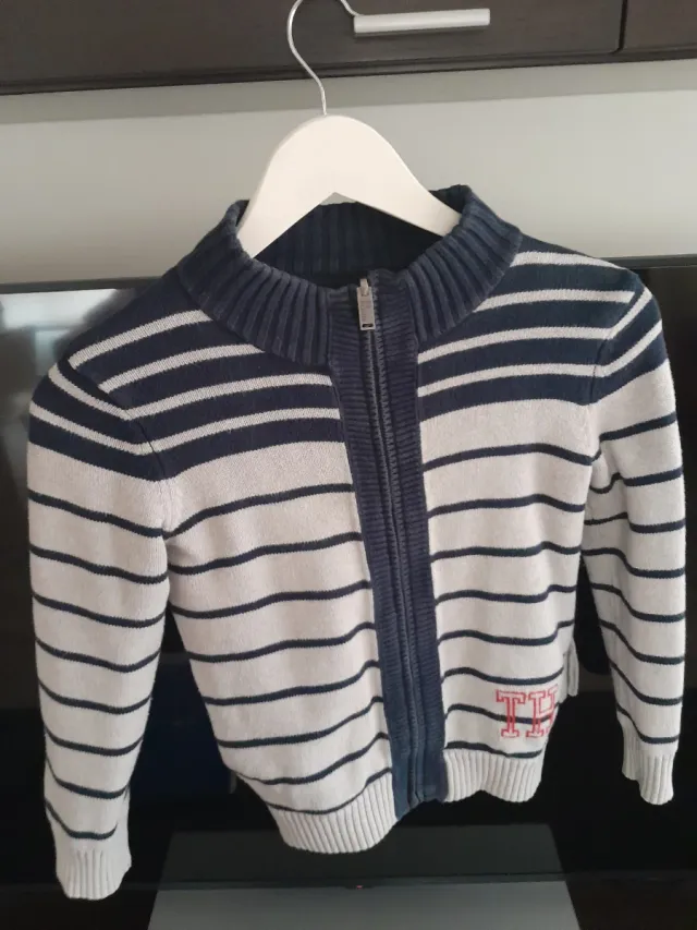 Chaqueta reversible Tommy Hilfiger de punto