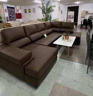 BAJADA DE PRECIO ! Nueva rinconera marron con cama
