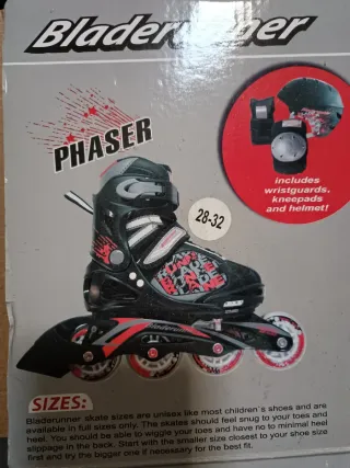 Patines Bladerunner Phaser Talla 28-32