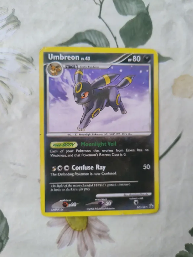 Carta Pokémon Umbreon LV.43