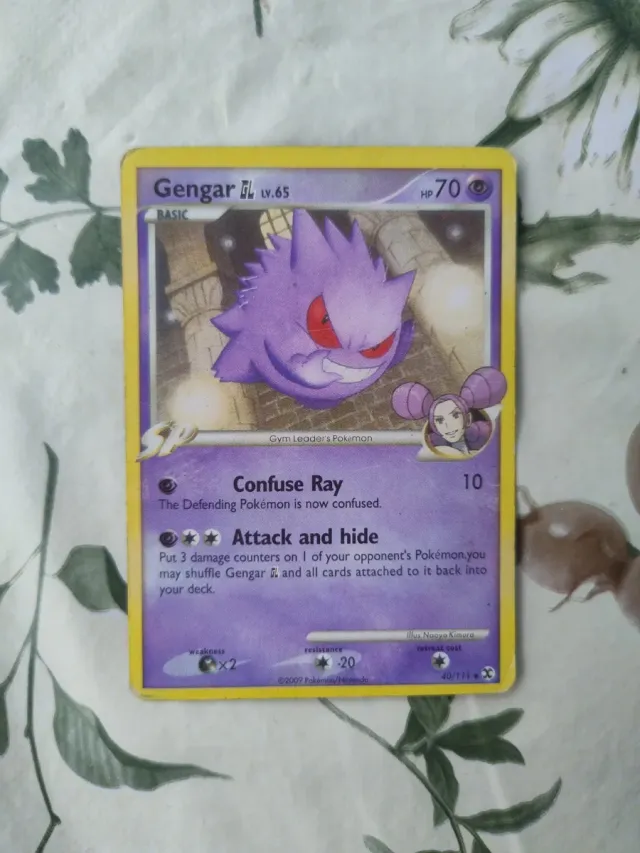 Carta Pokémon Gengar LV.65