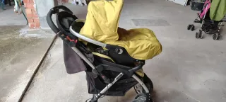 Lote Silla coche Casualplay Isofix + Portabebé