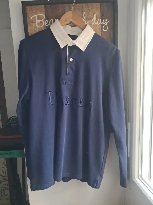 Polo Harper manga larga