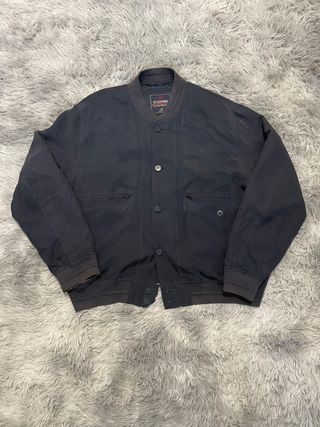 Windbreaker vintage - blu scuro