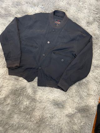 Windbreaker vintage - blu scuro