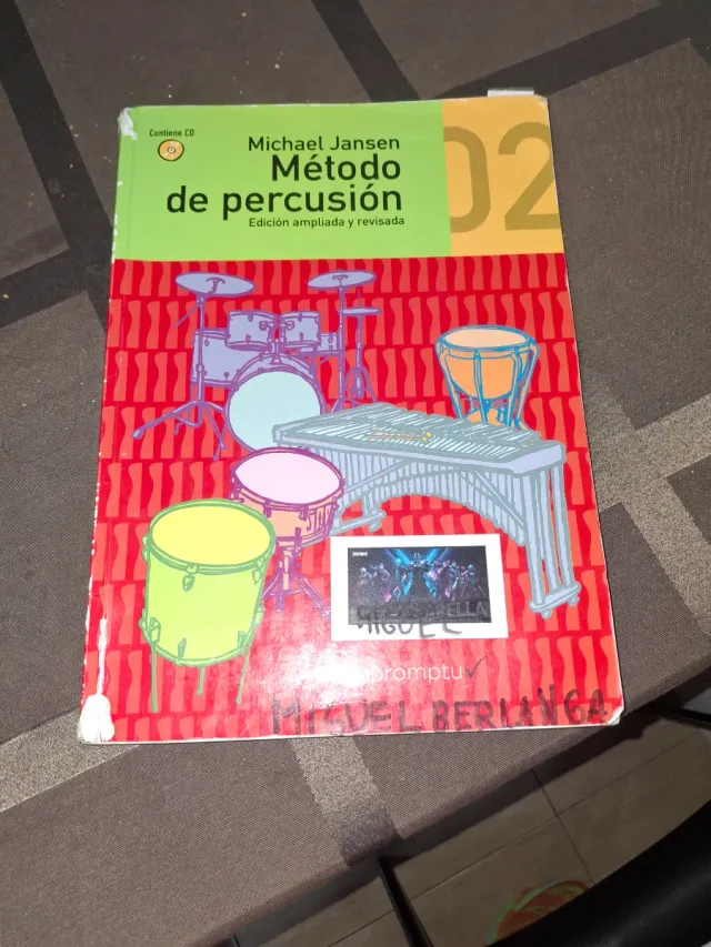 Método de Percusión Michael Jansen con CD