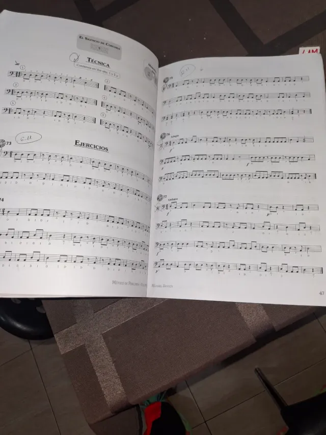 Método de Percusión Michael Jansen con CD