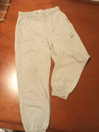 Pantalón chándal niña gris
