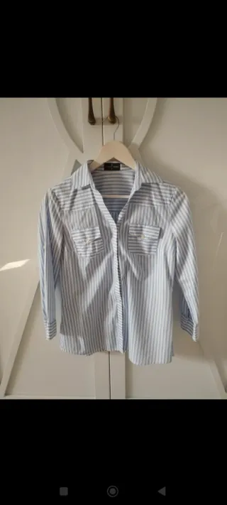 Camisa Roberto Verino Talla M Rayas