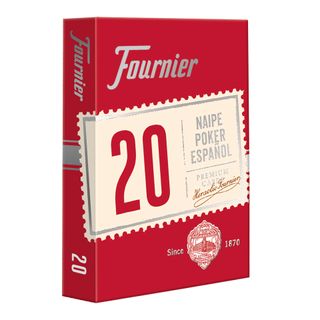 BARAJA POKER ESPAÑOL - 55 CARTAS - FOURNIER - NUEV