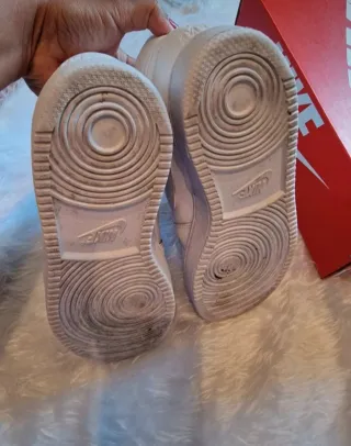 Nike Scarpe Sportive Bianche Mid Top