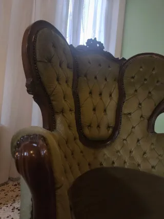 Poltrona Luigi XVI vintage