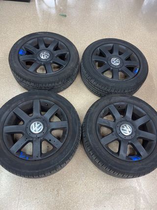 Llantas 205/55/16-91V con Neumáticos nuevos 100%