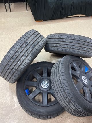 Llantas 205/55/16-91V con Neumáticos nuevos 100%