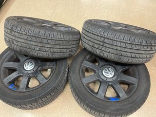 Llantas 205/55/16-91V con Neumáticos nuevos 100%