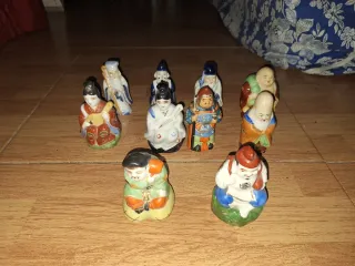 Set di figure vintage di buddha